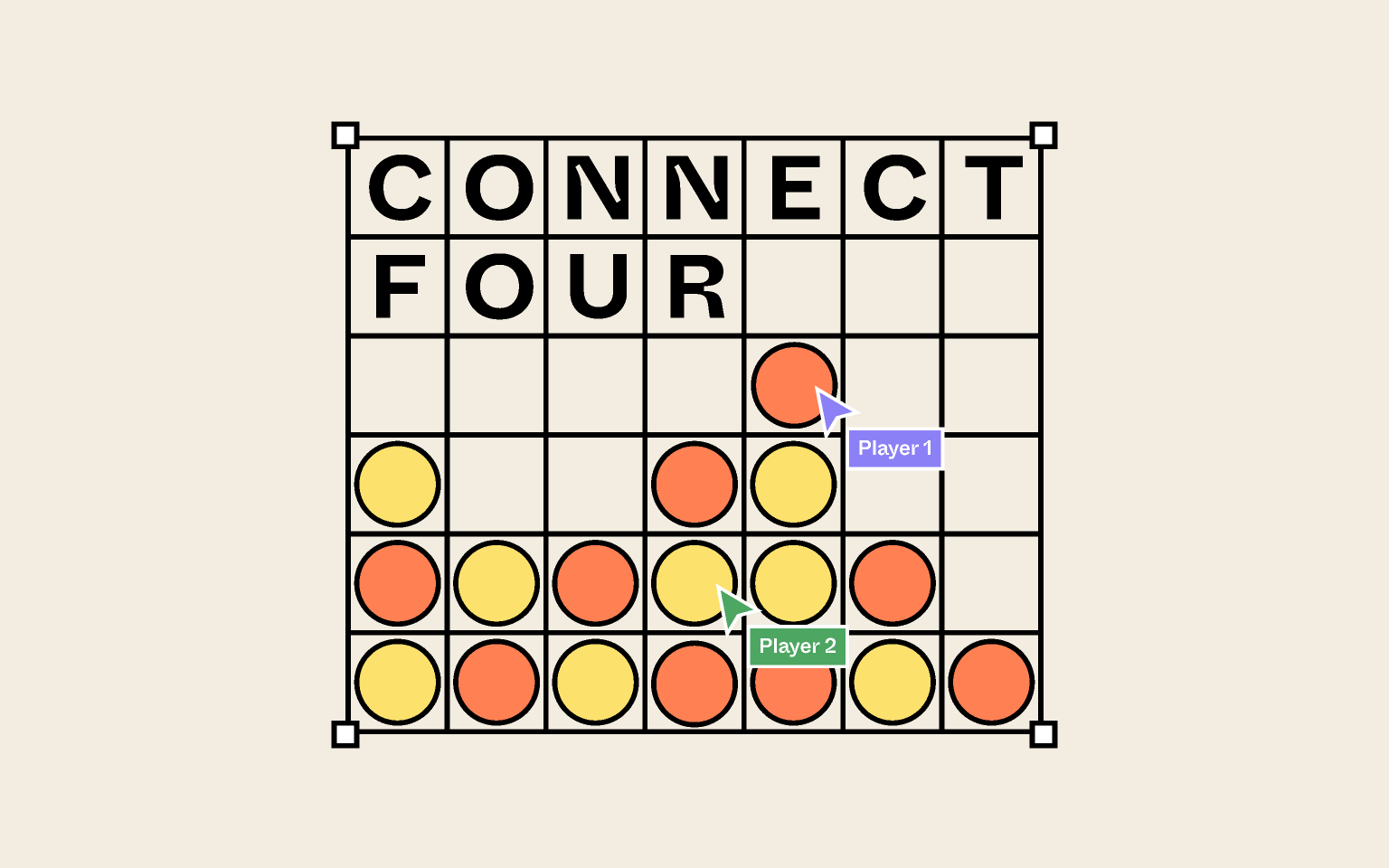 connect four java project immage